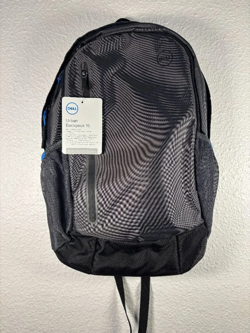 Dell Urban 15 Backpack Adjustable Shoulder Strap Air Mesh Padded Gray 97X4
